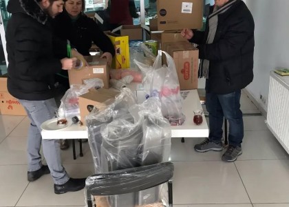 Depremzedelere Yardım